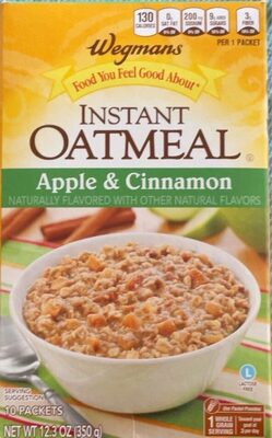 Instant Oatmeal Apple & Cinnamon, Apple & Cinnamon