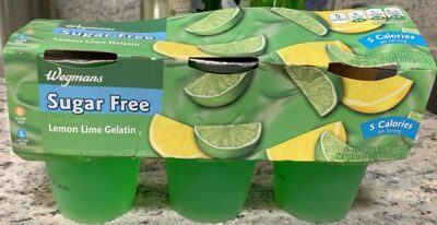 Sugar Free Lemon Lime Gelatin, Lemon Lime