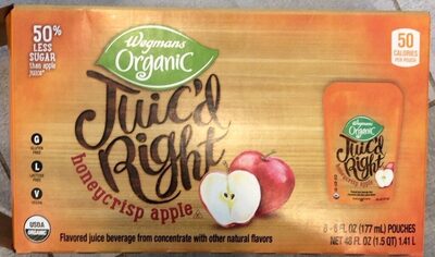 Juic'D Right Honeycrisp Apple Flavored Juice Beverage From Concentrate, Honeycrisp Apple