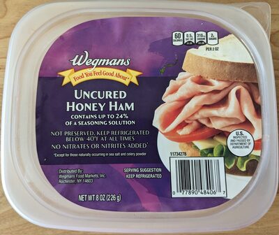 Honey Uncured Ham, Honey