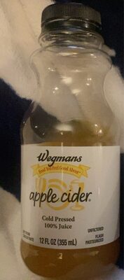 Apple Cider Cold Pressed 100% Juice, Apple Cider