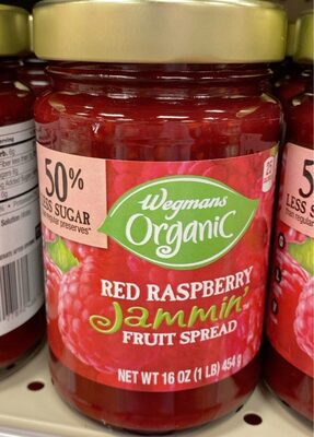 Red Raspberry Jammin' Fruit Spread, Red Raspberry