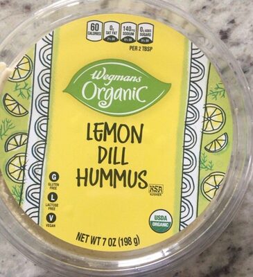 Lemon Dill Hummus, Lemon Dill