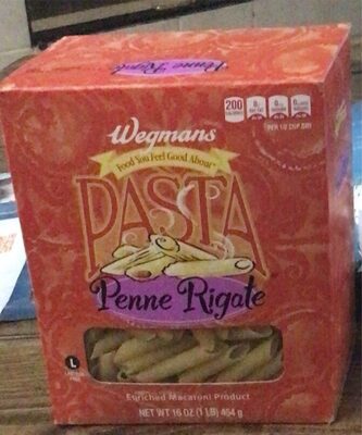 Enriched Macaroni Product, Penne Rigate Pasta