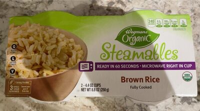 Steamables, Brown Rice