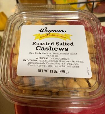 Roasted Salted Cashews