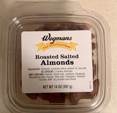 Roasted Salted Almonds, Roasted Salted