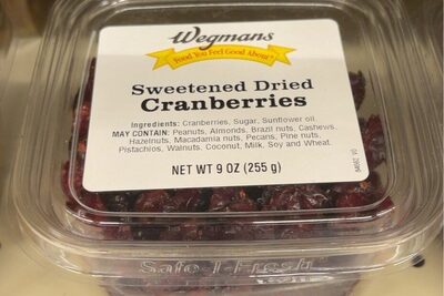 Sweetened Dried Cranberries