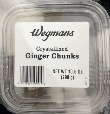 Crystalized Ginger Chunks, Crystalized