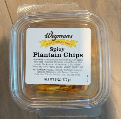Spicy Plantain Chips, Spicy