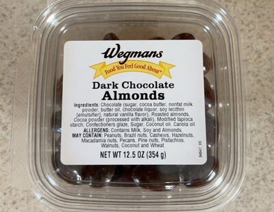Dark Chocolate Almonds, Almonds