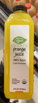 Orange 100% Cold-Pressured Juice, Orange