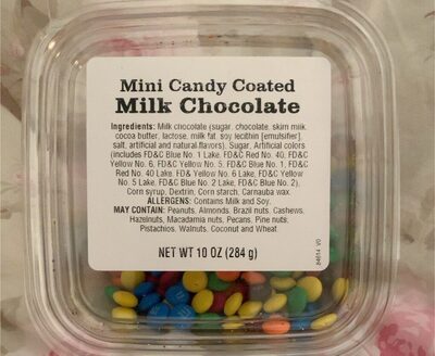 Coated Milk Chocolate Mini Candy, Milk Chocolate