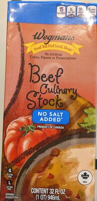 Beef Culinary Stock, Beef