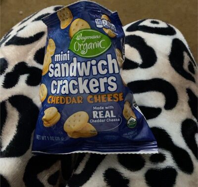 Cheddar Cheese Mini Sandwich Crackers, Cheddar Cheese