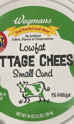 1% Lowfat Small Curd Cottage Cheese
