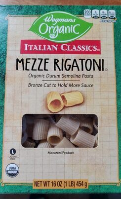Italian Classics, Macaroni Product, Mezze Rigatoni