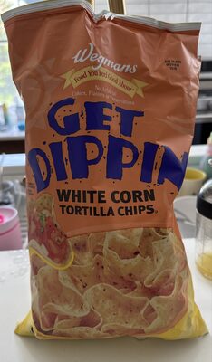 White Corn Get Dippin' Tortilla Chips, White Corn