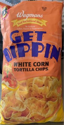 White Corn Get Dippin' Tortilla Chips, White Corn