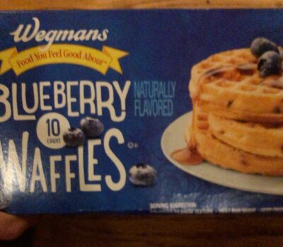Blueberry Flavored Waffles, Blueberry
