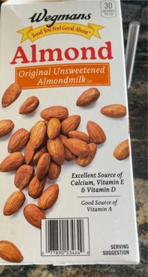 Original Unsweetened Almondmilk, Original Unsweetened
