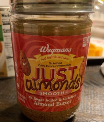 Smooth Almond Butter, Smooth