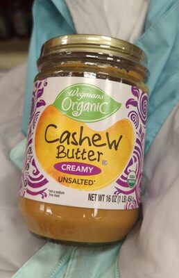 Unsalted Creamy Cashew Butter, Unsalted Creamy