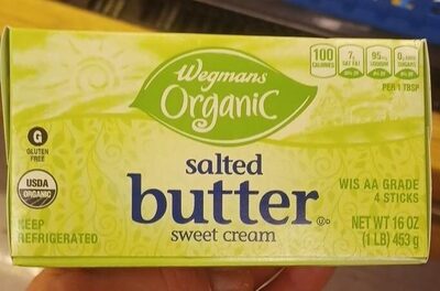 Salted Butter Sweet Cream, Salted Butter