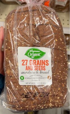 27 Grains And Seeds Sandwich Bread, 27 Grains And Seeds