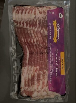 Thick Sliced Center Cut Uncured Bacon
