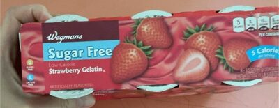 Sugar Free Strawberry Gelatin, Strawberry Gelatin