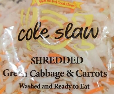 Cabbage & Carrots Cole Slaw, Cabbage & Carrots