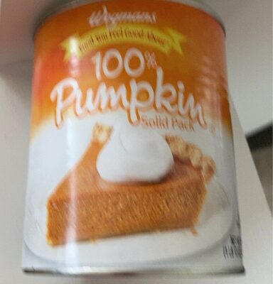100% Pumpkin Solid Pack, Pumpkin