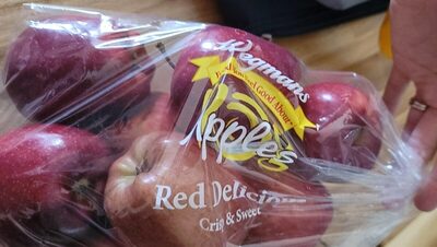 Red Delicious Crunchy & Sweet Apples, Red Delicious
