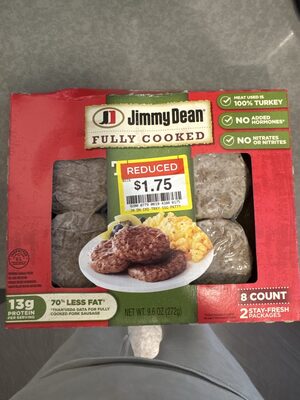 Turkey Sausage Patties, Turkey