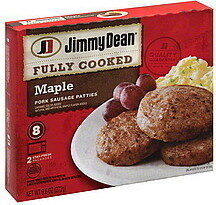Maple Fully Cooked Pork Sausage Patties, Maple