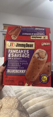 Blueberry Pancakes & Sausage On A Stick!, Blueberry