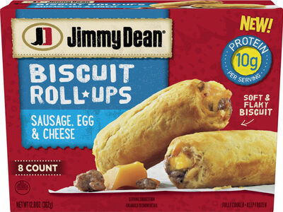 Sausage, Egg & Cheese Biscuit Roll-Ups, Sausage, Egg & Cheese