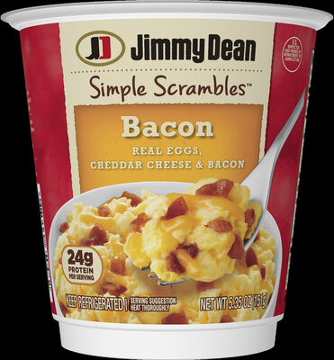 Jimmy Dean Simple Scrambles Bacon, 5.35 oz.