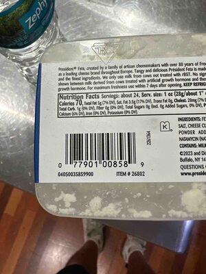 Feta Cheese Crumbles