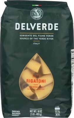 Delverde, Rigatoni Enriched Macaroni Product