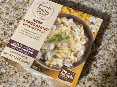 Blount's Family Kitchen Beef Stroganoff With Noodles, 12 Oz