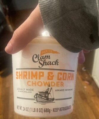 Shrimp & Corn Chowder, Shrimp & Corn