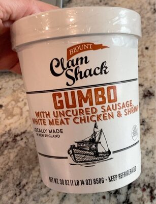 Gumbo With Uncured Sausage, White Meat Chicken & Shrimp, Gumbo