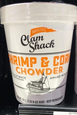 Shrimp & Corn Chowder, Shrimp & Corn
