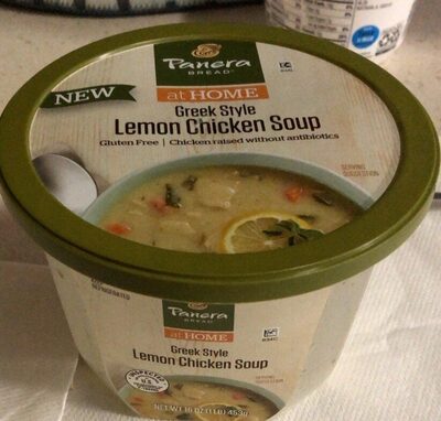 Greek Style Lemon Chicken Soup