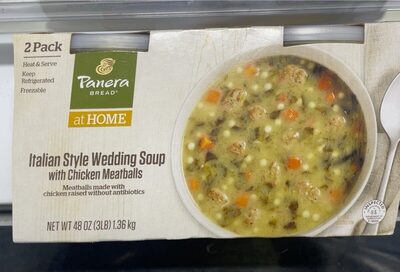 Italian Style Wedding Soup With Chicken Meatballs, Italian Style