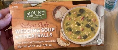 Italian Style Wedding Soup With Meatballs, Italian Style
