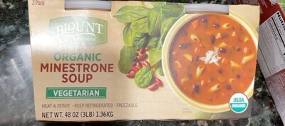 Minestrone Organic Vegetarian Soup, Minestrone
