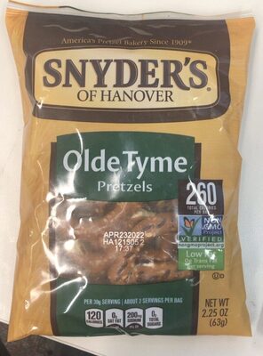Olde Tyme Pretzels, Olde Tyme